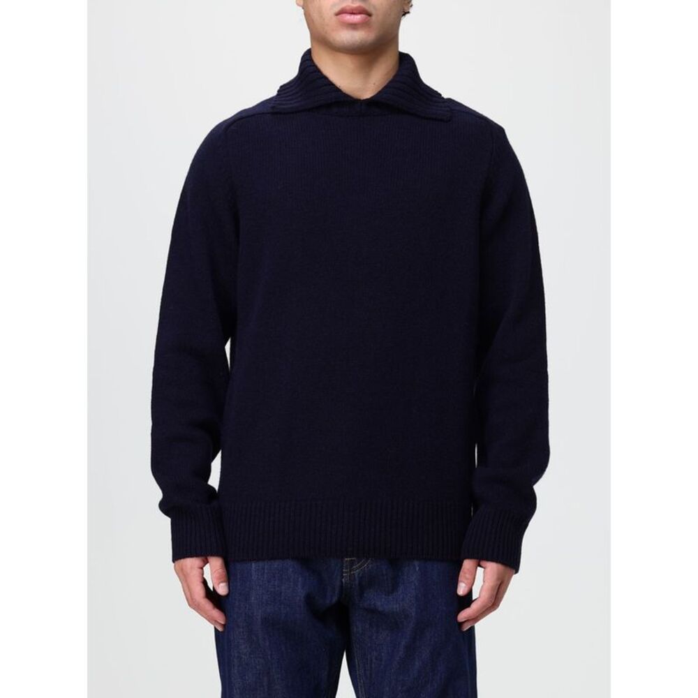 Sebago Men Sebago Wool Turtleneck Jumper With Ribbed Collar And Cuffs